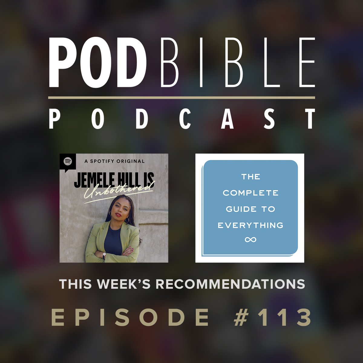podbible's tweet image. On this week's Pod Bible Podcast, Sade from @AuntiesCould recommended @jemelehill Is Unbothered before @lauralexx from @lexxeducation spoke highly of @completeguide!

podfollow.com/pod-bible-podc…

#podrecommendations #podcastrecommendations #podreview