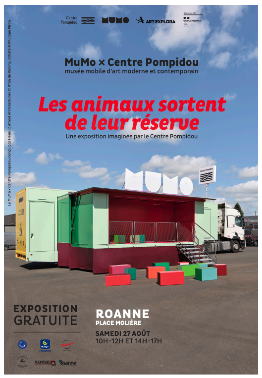 Ville De Roanne On Twitter 🚛 Le Musée Mobile Dart Moderne Et 