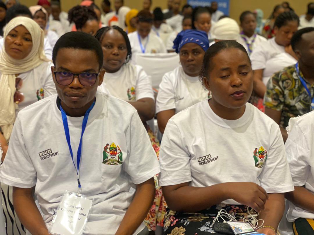 Happening Now at Mlimani City DSM 🇹🇿 

Nothing About Youth, Without Youth.

Happy International Youth Day #IYD2022

Every Young Person’s Potential is Fullfilled !

#YouthAgenda

#UNTZ