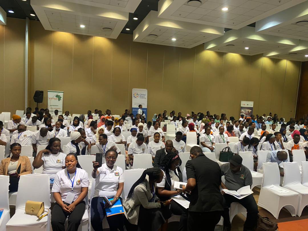 UNFPATanzania's tweet photo. Happening Now at Mlimani City DSM 🇹🇿 

Nothing About Youth, Without Youth.

Happy International Youth Day #IYD2022

Every Young Person’s Potential is Fullfilled !

#YouthAgenda

#UNTZ https://t.co/MKONvsKKYJ