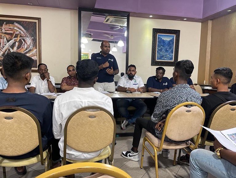 KishvaComms's tweet photo. Ke Pulau Pinang untuk menghadiri AGM Putera MIC Negeri P.Pinang yang dirasmikan oleh Tuan J.Dhinagaran, Pengerusi MIC P.Pinang. Tahniah kepada saudara Buveindran Poovalai, Ketua Putera Pulau Pinang atas usaha menganjurkan majlis ini dan menyuarakan pandangan anak muda tempatan. https://t.co/aZ5z5VbTCy