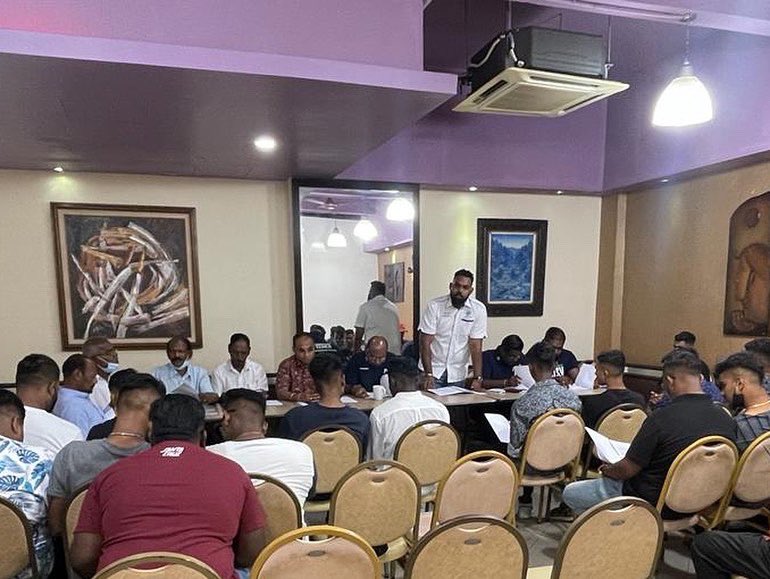 KishvaComms's tweet photo. Ke Pulau Pinang untuk menghadiri AGM Putera MIC Negeri P.Pinang yang dirasmikan oleh Tuan J.Dhinagaran, Pengerusi MIC P.Pinang. Tahniah kepada saudara Buveindran Poovalai, Ketua Putera Pulau Pinang atas usaha menganjurkan majlis ini dan menyuarakan pandangan anak muda tempatan. https://t.co/aZ5z5VbTCy