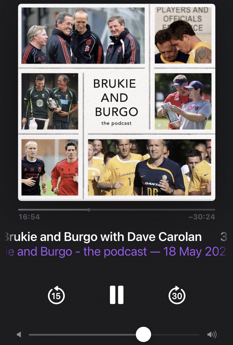 On the road catching up with great podcasts. This one should be required listening for those wanting to stay the course in team sports.