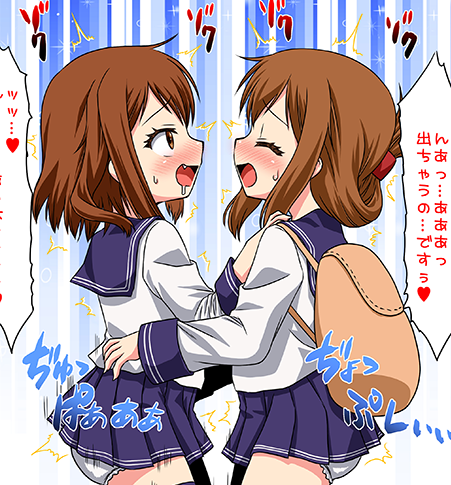 杜若つくねさん(@tsukune_k )は雷ちゃんと電ちゃんがおつかいに行った先で出ちゃう漫画です。 