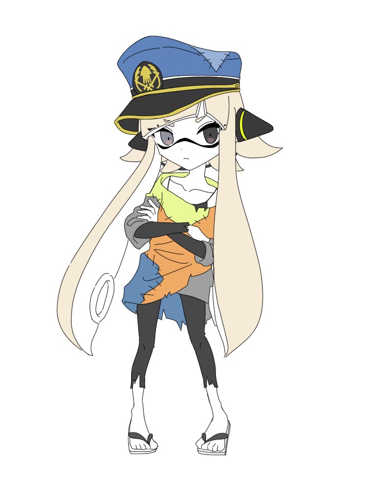 インクリング ,イカガール(スプラトゥーン) 「うんうんきゃわだねぇ 」|⑅モケ⑅のイラスト
