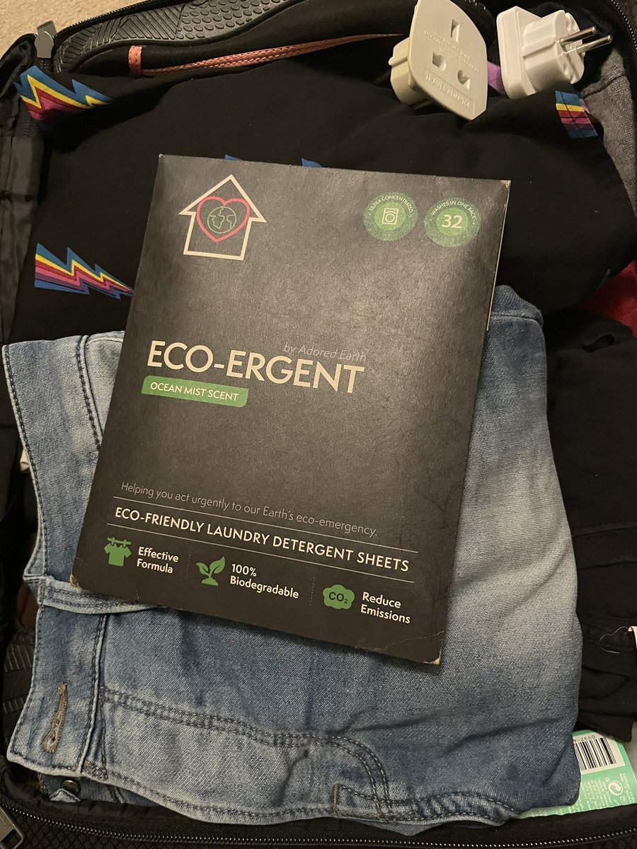 AdoredEarth's tweet photo. Packing for holiday βοΈππ
Eco-ergent is the new travel accessory as it means weβre off on holiday with one less case- save money, less emissions and no plastic bottles! #traveltips #travelhacks #travelholic #suitcasegoals #airbnb https://t.co/fyRDPM0yP3