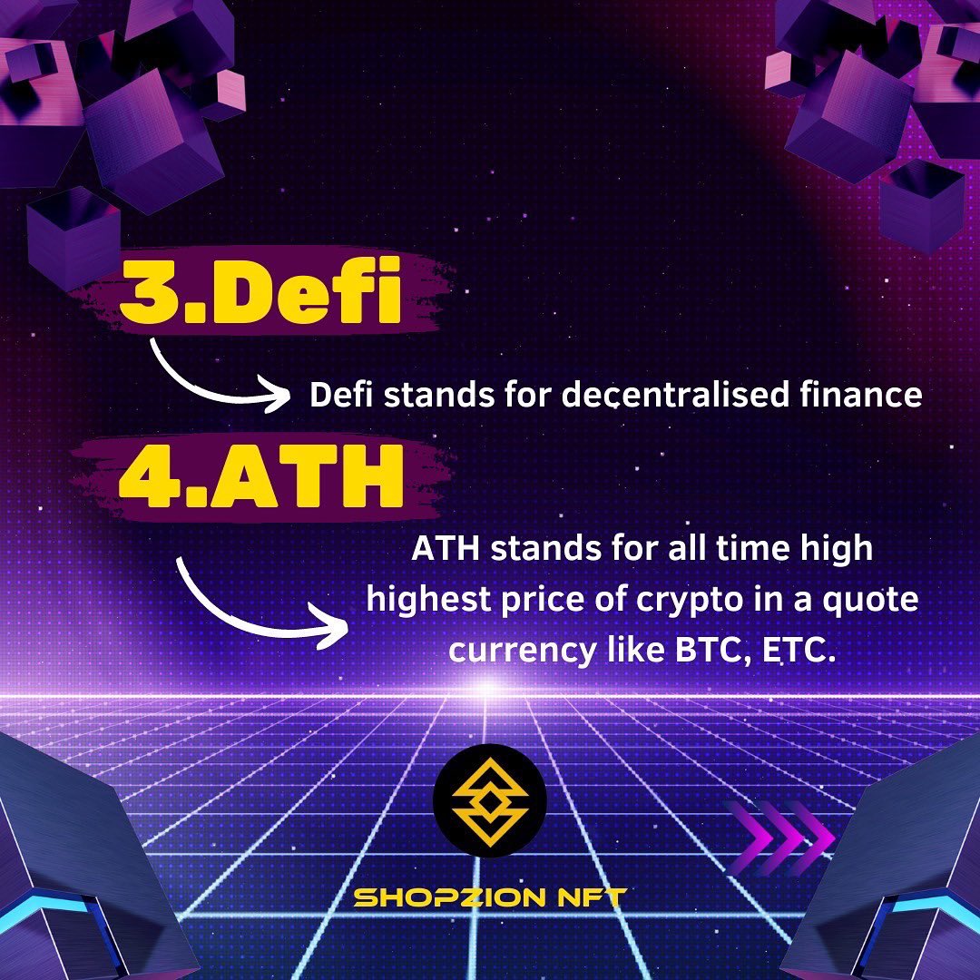 shopzionnft's tweet photo. Top 5 words in WEB3 revolution that are explained 🚀

.
#nft #metaverse #web3 #ziontopia #mynftbrands #shopzion #bitcoin #binancefutures https://t.co/grFnrrpfGk