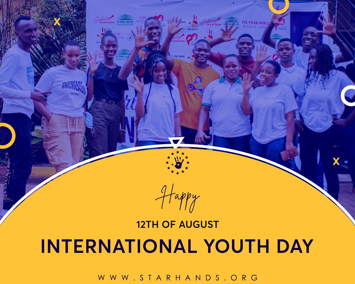 starhandsorg's tweet photo. Today we celebrate youths working as leaders and volunteers to push the Star Hands' Mission as well as youths around the world who are leading movements that create positive impact and bring about change in their respective communities. 
#IYD2022 #InternationalYouthDay2022 https://t.co/iKLI66dbrs