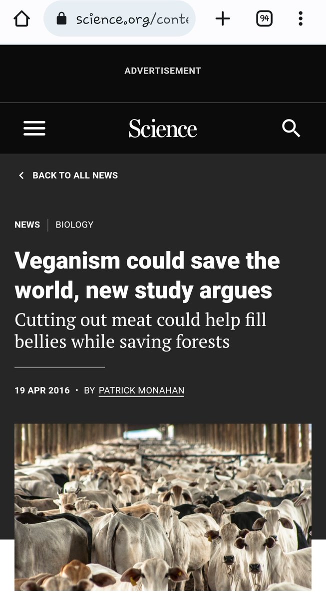 People are so triggered by veganism. It's literally the best thing we can do for our own future, and the bare minimum for non-human animals involved. Why you resist so much! What do you have against reducing needless suffering?