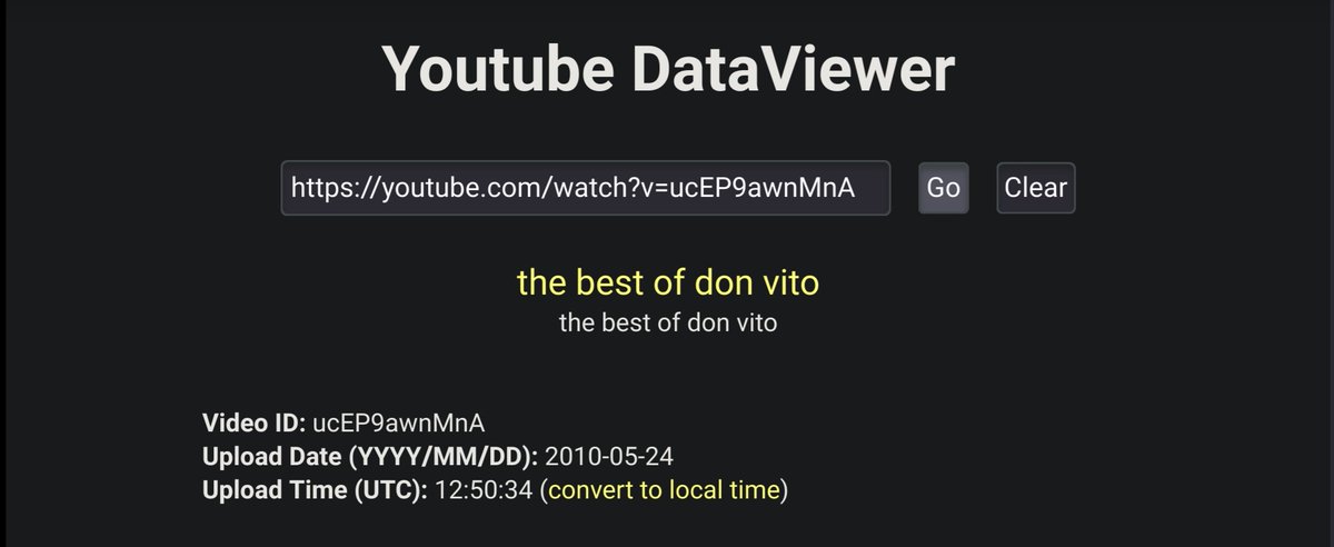 ohshint_'s tweet image. #OSINT Protip 42:
Finding #YouTube videos by location, finding comments, viewing metadata, and locating removed content can uncover essential information!
- mattw.io/youtube-geofin…
- hadzy.com
- citizenevidence.amnestyusa.org
- altcensored.com
#OSINTProtip
