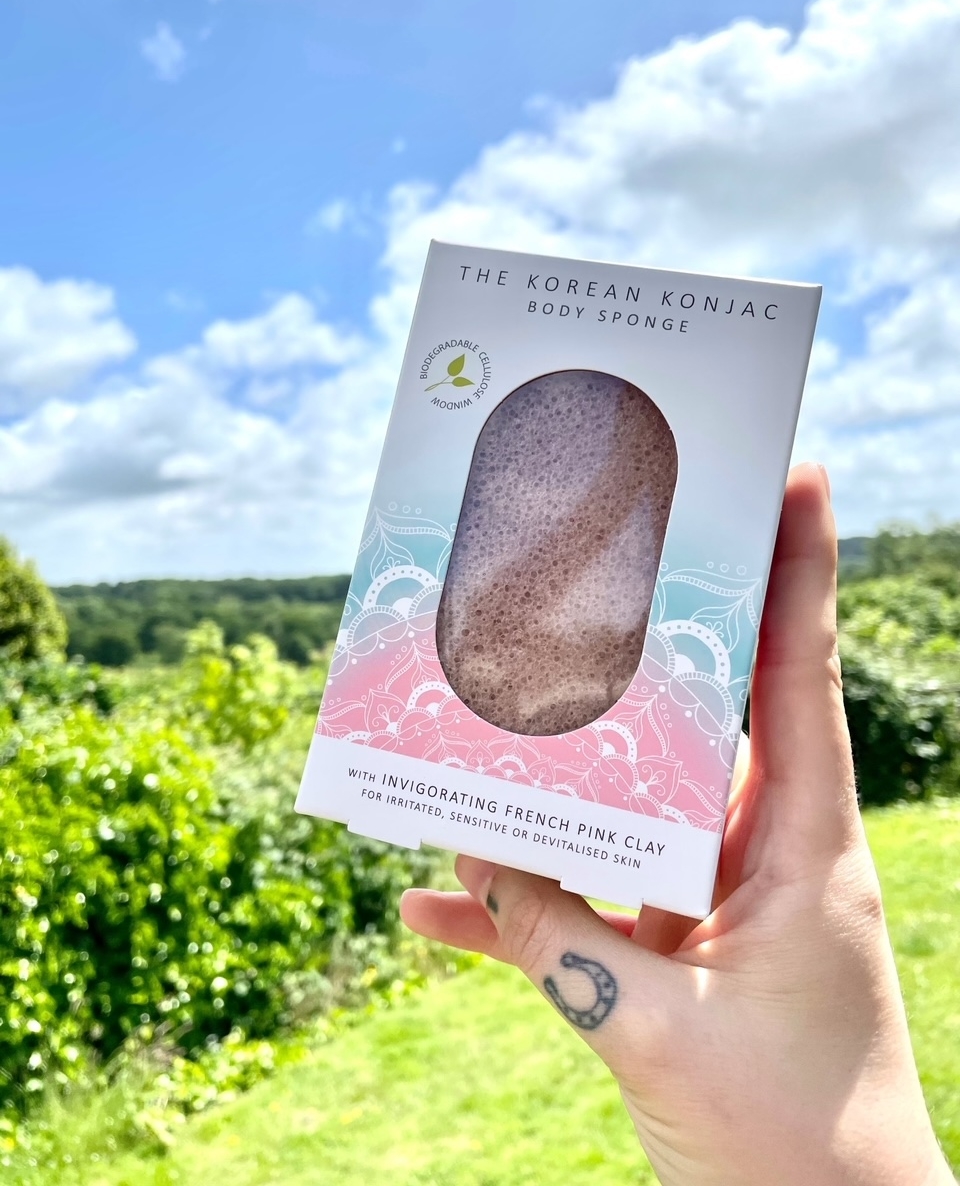 Taking in the view and the French Pink Clay Body Sponge 💗

#konjac #konjacsponges #original