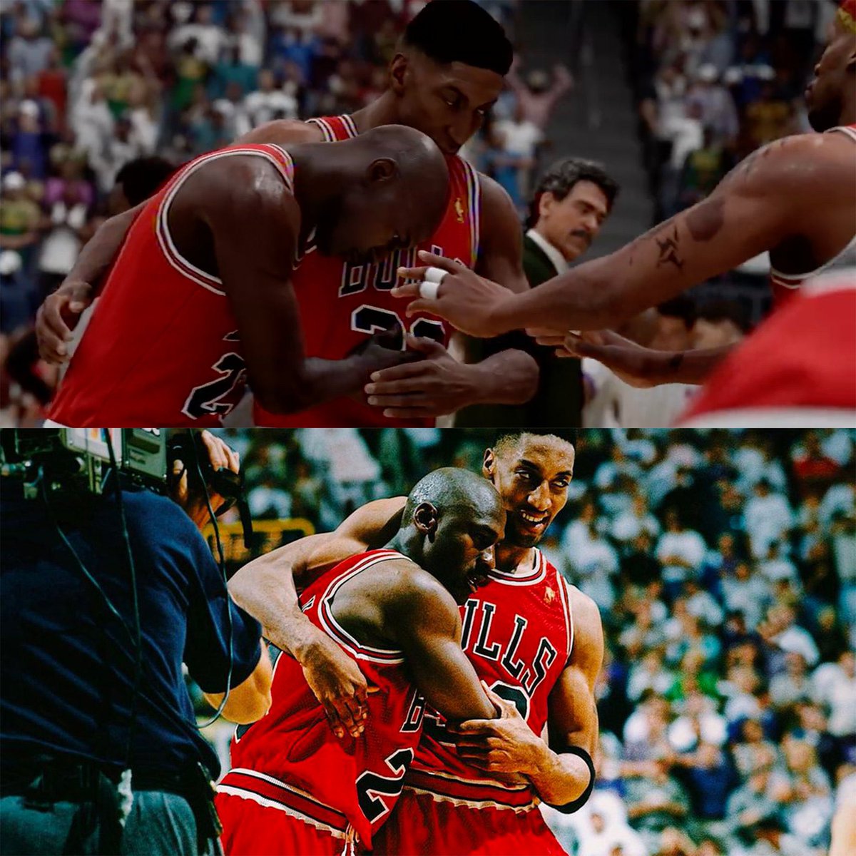 rafaelTGR2K's tweet photo. NBA2K23 vs realidad 🥹 https://t.co/aLcmW9Giln