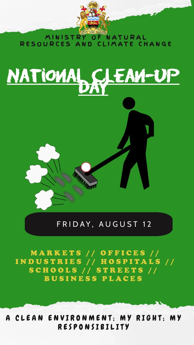 Be part of the solution. Take part in cleaning up your surrounding today!!
 #NationalCleaupDay# MalawiAtchene#2022#