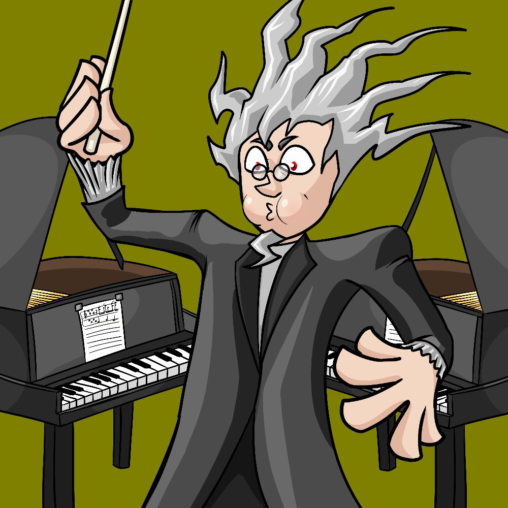This SuperConductor has certainly got that Friday Feeling. have you? #BBCProms #ukrainefreedomorchestra #fridayfeeling #nftgiveaway