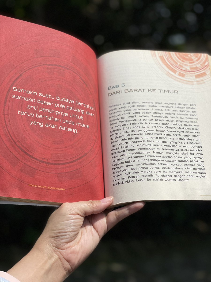 Siapa lagi yang bisa menjaga kelestarian budaya bangsa selain kita sendiri.

Menggunakan pakaian tradisional, mendengarkan musik daerah merupakan cara-cara sederhana untuk melestarikan budaya kita.

#mulaidarikita untuk melestarikan #budayaindonesia 

#kodenusantara