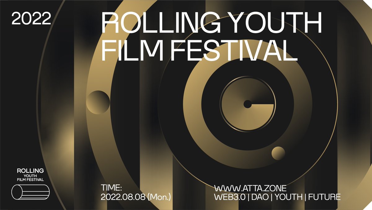 세계 최초 Web3 영화제
&lt;롤링 청년 영화제&gt; 입장권
NFT로 탄생🎟️<a href="/ATTA_Protocol/">ATTA</a> 

혜택👇
1️⃣ 영화제 입장
2️⃣ 영화제 기간내 ATTA.zone에서 콘텐츠 관람
3️⃣ 영화인들과 함께 하는 라이브 토크쇼
4️⃣ 온오프라인 개막식, 시상식, 레드카펫 초대

✔ 8.11 - 8.17
klipdrops.com/dfactory