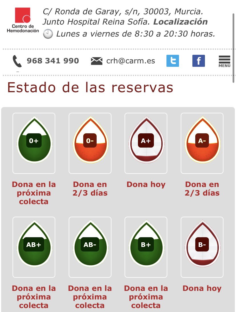 DonarSangreMU's tweet photo. Tenemos el #Puentedeagosto por delante, y te necesitamos a ti.
Si estás en #Murcia #Caravacadelacruz #LosAlcázares dedícanos 20mn. Hacen falta 250 #Donacionesdesangre al día para abastecer nuestros 🏥 https://t.co/4Zk9X7oVlx