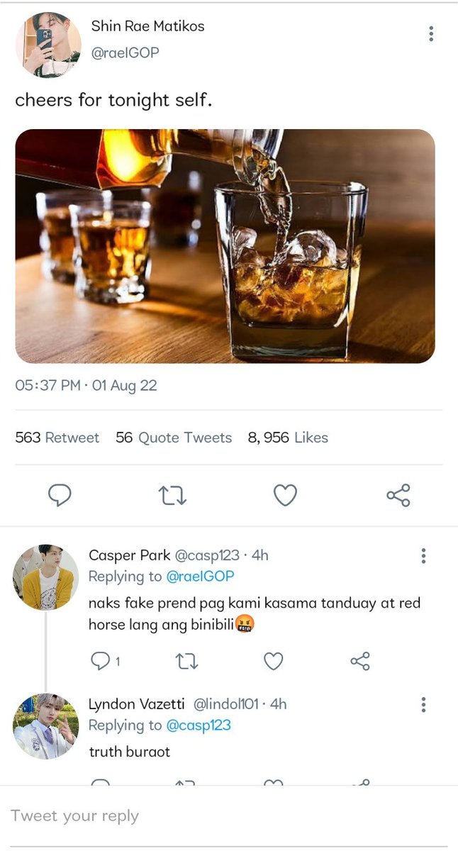 ntmenhypn's tweet photo. A filo #sunki au.

Wherein zendrei(ksn) and his father had a fight then He decided to go to the bar and because kei(nrk) was bored he also went to the bar and this is what happened.... https://t.co/3q2GAZm43p