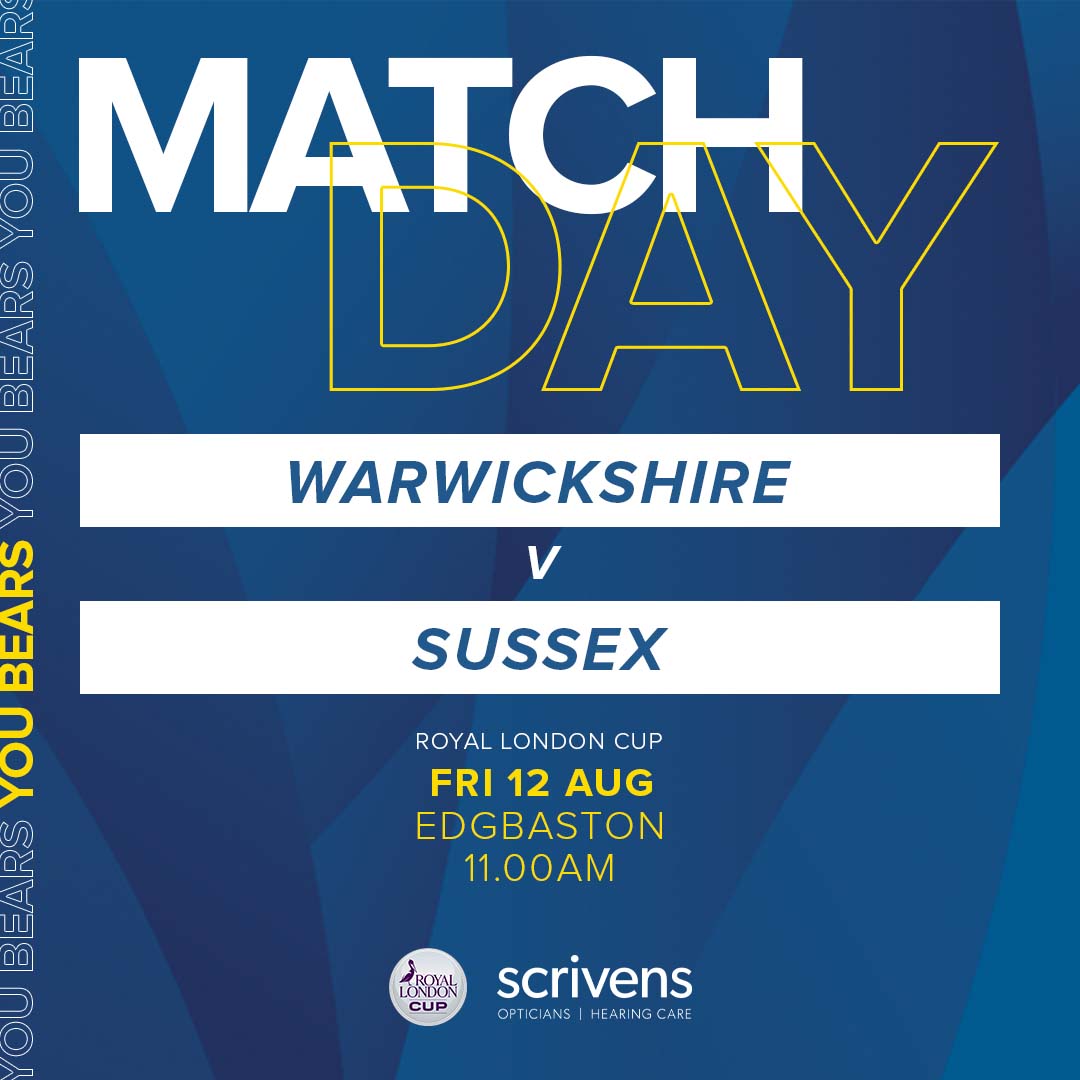 Warwickshire CCC 🏏 on Twitter "Matchday 🏏 Back home. 🏟 Match Centre 🖥