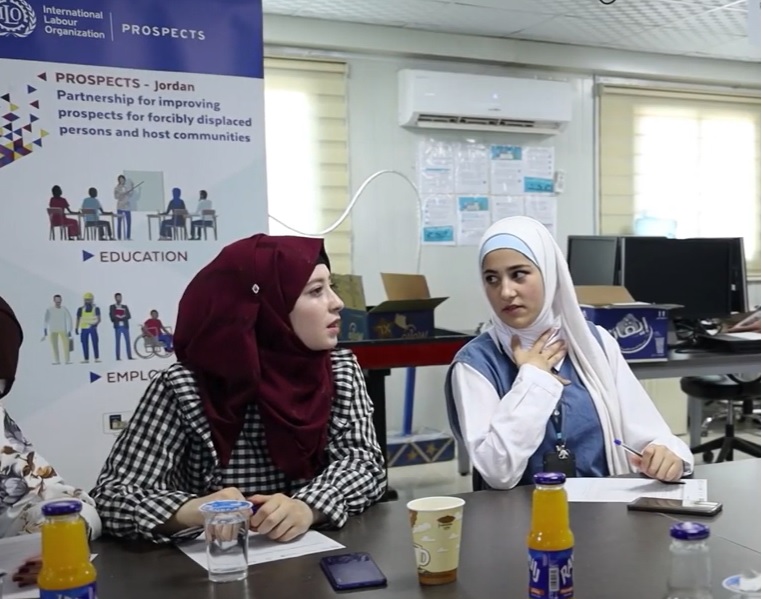 IloProspects's tweet photo. We celebrate youth from refugee &amp; host communities from Jordan, Lebanon &amp; Iraq today, sharing their experiences &amp; hopes for the future. The ILO is supporting them to build new skills for successful careers in their communities. #InternationalYouthDay  

📽️https://t.co/tFcid5sMHC https://t.co/Zt3q7X7y9E