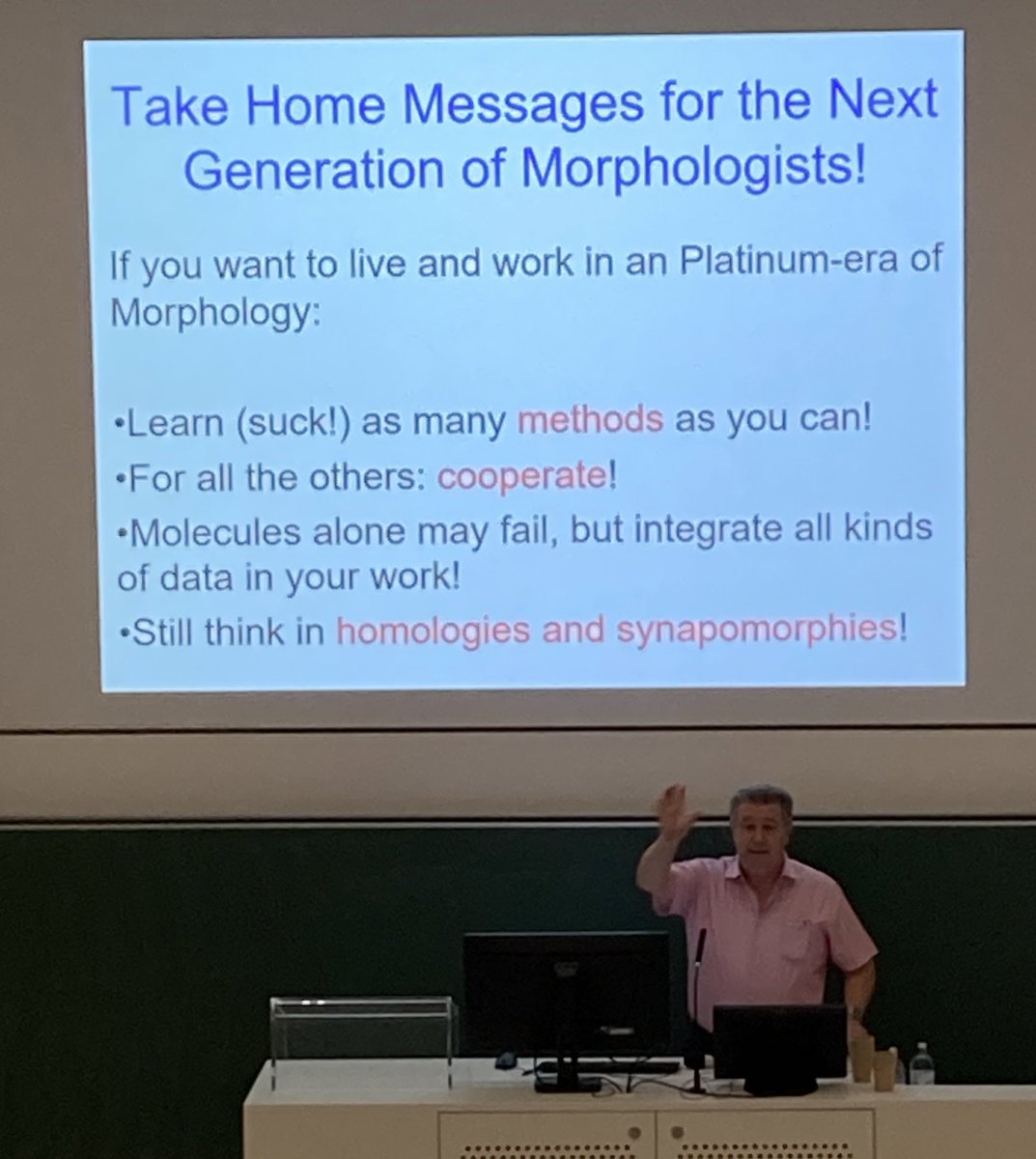 Dr. Jessica Goodheart (@sluglife28) on Twitter photo A forward-looking view of morphology and evolutionary biology from a giant in Malacology, Gerhard Haszprunar (who is retiring this year) at his plenary <a href="/5Icim/">ICIM-5-Vienna-2022</a> #icim5 #Malacology #Mollusca #Mollusks #InvertMorphology #IntegrativeBiology A forward-looking view of morphology and evolutionary biology from a giant in Malacology, Gerhard Haszprunar (who is retiring this year) at his plenary <a href="/5Icim/">ICIM-5-Vienna-2022</a> #icim5 #Malacology #Mollusca #Mollusks #InvertMorphology #IntegrativeBiology