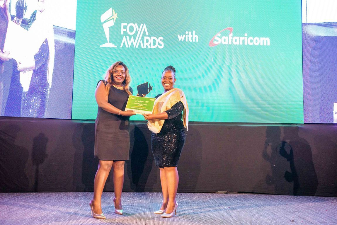 FoyaGlobal's tweet photo. Realtor of The Year Over 30, Ruth Njuguna, founder of Jafari Homes LTD receives her award at FOYA Awards 2022 ceremony
#FOYA2022AFRICA #ELEVATE๐ฐ๐ช๐บ๐ฌ๐น๐ฟ๐ณ๐ฌ๐ฟ๐ฆ๐ฟ๐ฒ๐ฌ๐ญ @HomesJafari https://t.co/90x6phzEeJ