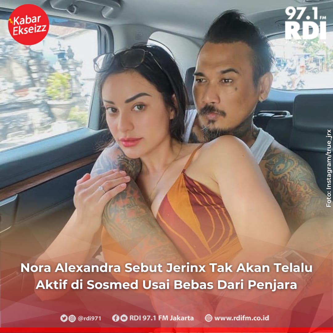 rdi971's tweet image. Selepas bebas dari penjara, Jerinx Superman Is Dead (SID) tak lagi aktif bermain media sosial, hal tersebut dijelaskan oleh istrinya Nora Alexandra. Nora mengatakan hal tersebut dilakukan demi kebaikan Jerinx SID dan keluarga.

#RDI #ObrolanEkseizz #JerinxSID