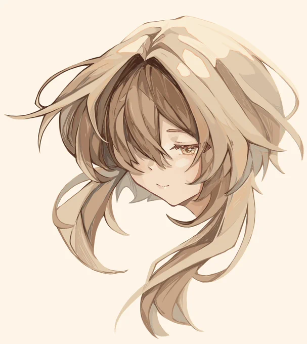 蛍を描いてみた (*'∀`*)#lumine #蛍 #原神 #Genshinfanart 