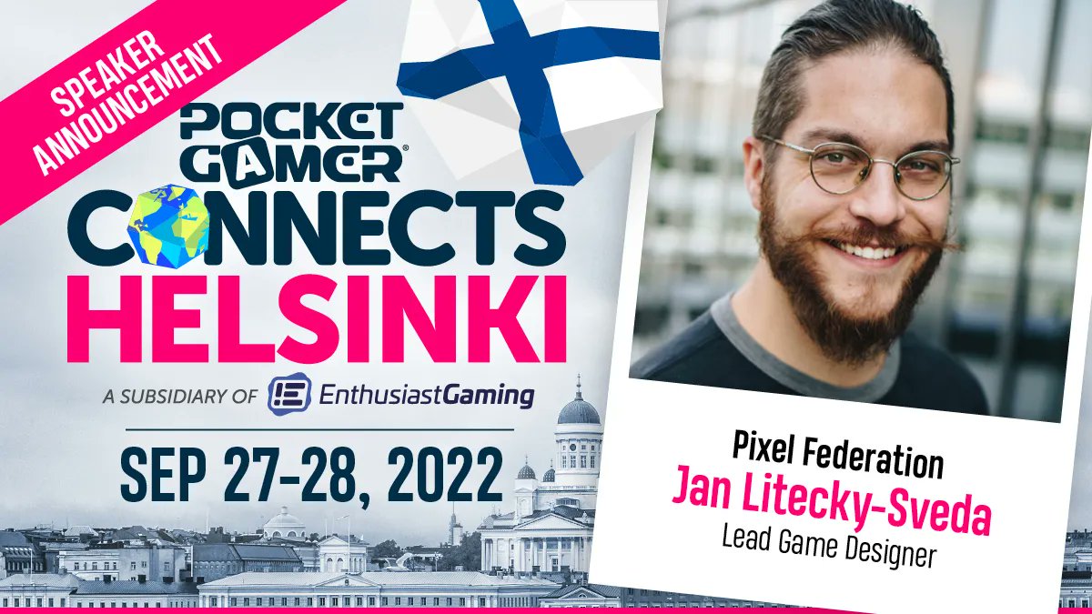 Pocket Gamer Connects (@pgconnects) on Twitter photo 📢 NEW SPEAKERS CONFIRMED 📢
Pixel Federations’ Jan Litecky-Sveda joins us for #PGConnects Helsinki on September 27-28.
Book now, save £150 with Mid-Term prices: bit.ly/3mPGNC1 👀
<a href="/pixelfederation/">Pixel Federation</a> 📢 NEW SPEAKERS CONFIRMED 📢
Pixel Federations’ Jan Litecky-Sveda joins us for #PGConnects Helsinki on September 27-28.
Book now, save £150 with Mid-Term prices: bit.ly/3mPGNC1 👀
<a href="/pixelfederation/">Pixel Federation</a>
