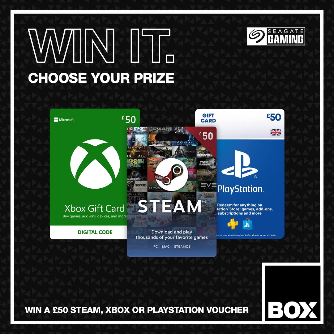 box.co.uk The Online Technology Store on Twitter " Win a £50 Steam