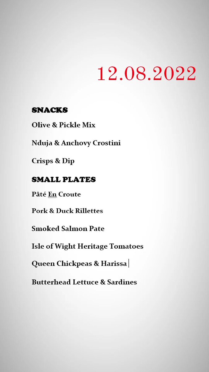 Small plates incoming tonight, so excited 😊