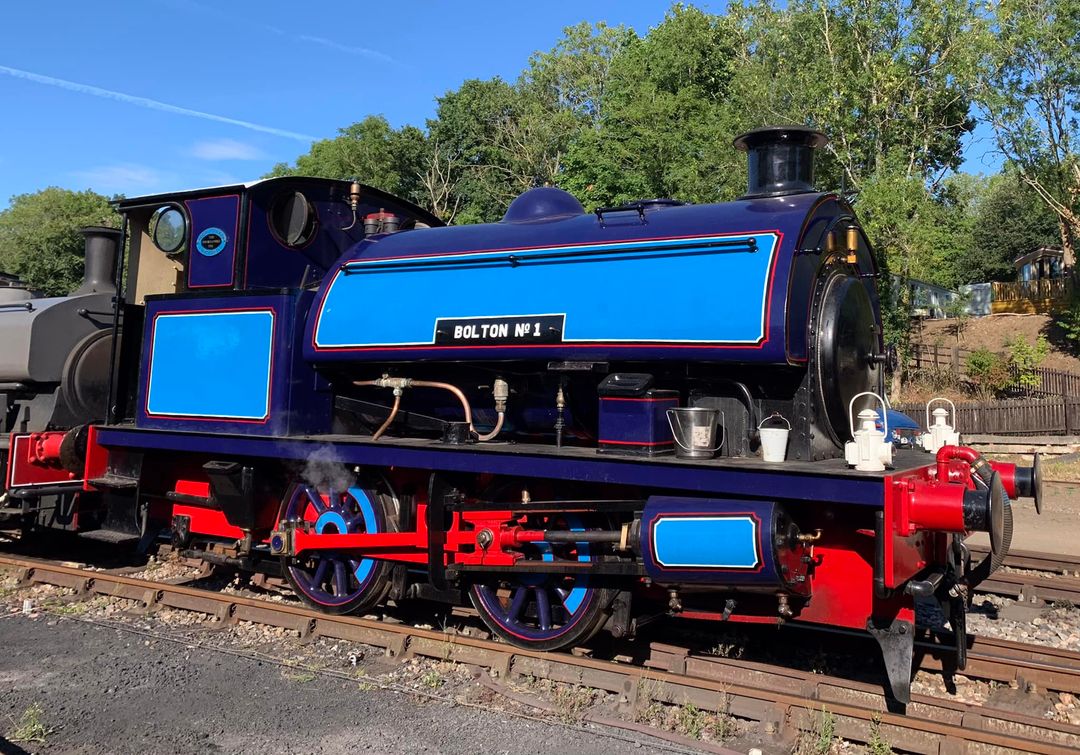 #LoveYourRailway 
As part of partnerships week, we will quickly talk about our newly restored steam locomotive Agecroft No.3 /Bolton No.1 Her boiler was overhauled by the <a href="/nnrailway/">North Norfolk Rly</a> at Wyebourne.