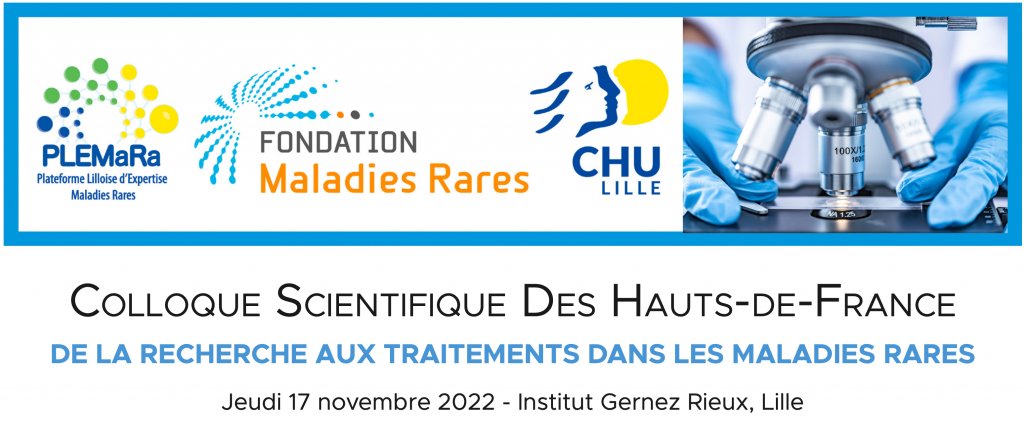 CHU_Lille's tweet photo. La Fondation Maladies Rares, #PLEMaRa et le CHU de #Lille vous donnent rendez-vous le 17 novembre prochain au Colloque Scientifique consacré à la recherche aux traitements dans les maladies rares.
Informations et inscription 👉 https://t.co/22AdlC2yVS https://t.co/DRV4IQV6Hm