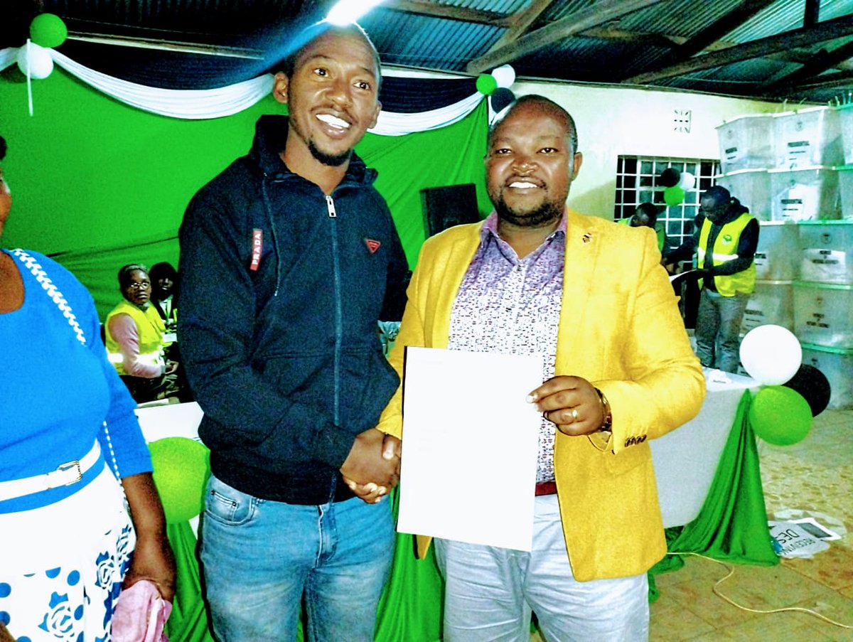 DouglasMusyoka's tweet photo. A new chapter in my life, 
Service to Humanity is Service to God.
Thanks Masii Ward, i promise to serve you diligently.

Thanks once more https://t.co/UZyIWbTD14