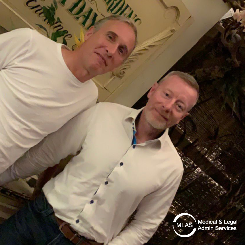 MedLegalAdmin's tweet photo. Our Client Relationship Manager, Sarah, and Managing Director, Gavin, had a great catch-up with Mark Alexander-Williams, #PainExpert, this week.

Strong relationships with our experts are what make us unique at MLAS.  We cannot wait to catch up with more of our #experts soon! https://t.co/bIq9Y3g3pC