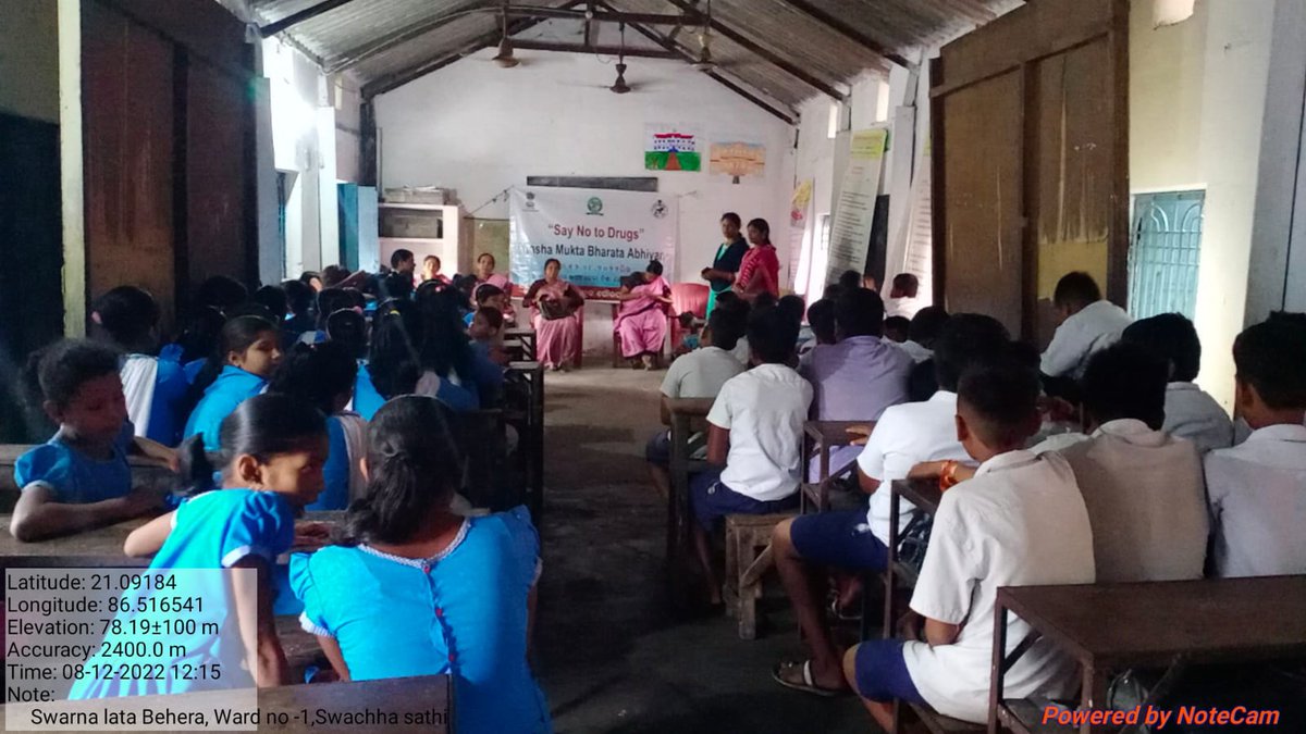 eobdkmunicipal's tweet photo. Awareness Campaign for "Nasha Mukta Bharat Abhiyan" #NHBA in Schools, Public Places &amp; Public Institutions in respect of Bhadrak Municipality.
#AzadiKaAmritMahotsav
@DM_Bhadrak
@DSSO_Bhadrak https://t.co/aF2ePy198n