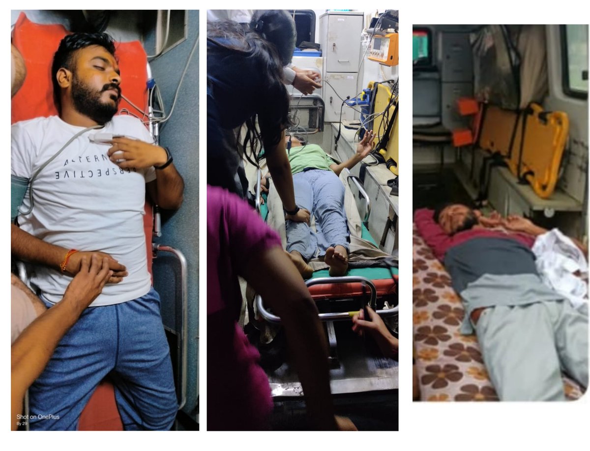 निशब्द 😭
देर रात को 74 hrs से भुख हड़ताल पर बैठे 3 Gujvet Doctors  की तबियत खराब हो गई सरकार से गुजारिश है कि बेजुबानों के इन डॉक्टर्स की मांग जल्दीसे जल्दी पुरी करे🙏
Hat's of you Brave Doctors
आपके संघर्ष को सलाम
#Day_12_of_guj_vets_on_strike
#Increase_Guj_Vet_Stipend