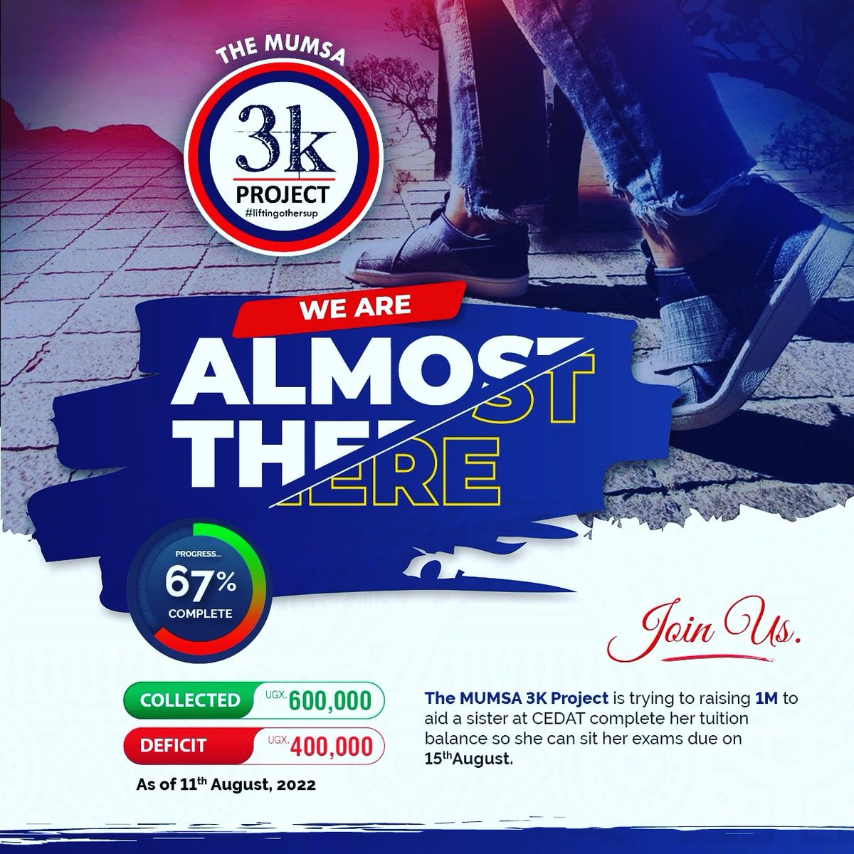 3kMumsa's tweet photo. Verily there is no small charity🙏🌱

 Forward contributions to: 

0751211543 - Uthman Rahmah
0706582639 - Murshid Kaliisa
0781546801 - Salma Olivia https://t.co/DpgTF5IKCn