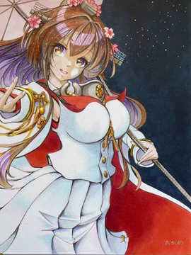 今回おかめさん()の色紙3枚お預かりしています!!中サイズ色紙 大和(¥3000)中サイズ色紙 カブール(¥3000)大サイズ色紙 アイオワ・ヘレナ・ホノルル(¥5000)全て1点ものになります!当日サークルスペースにて待ちしてます!! 
