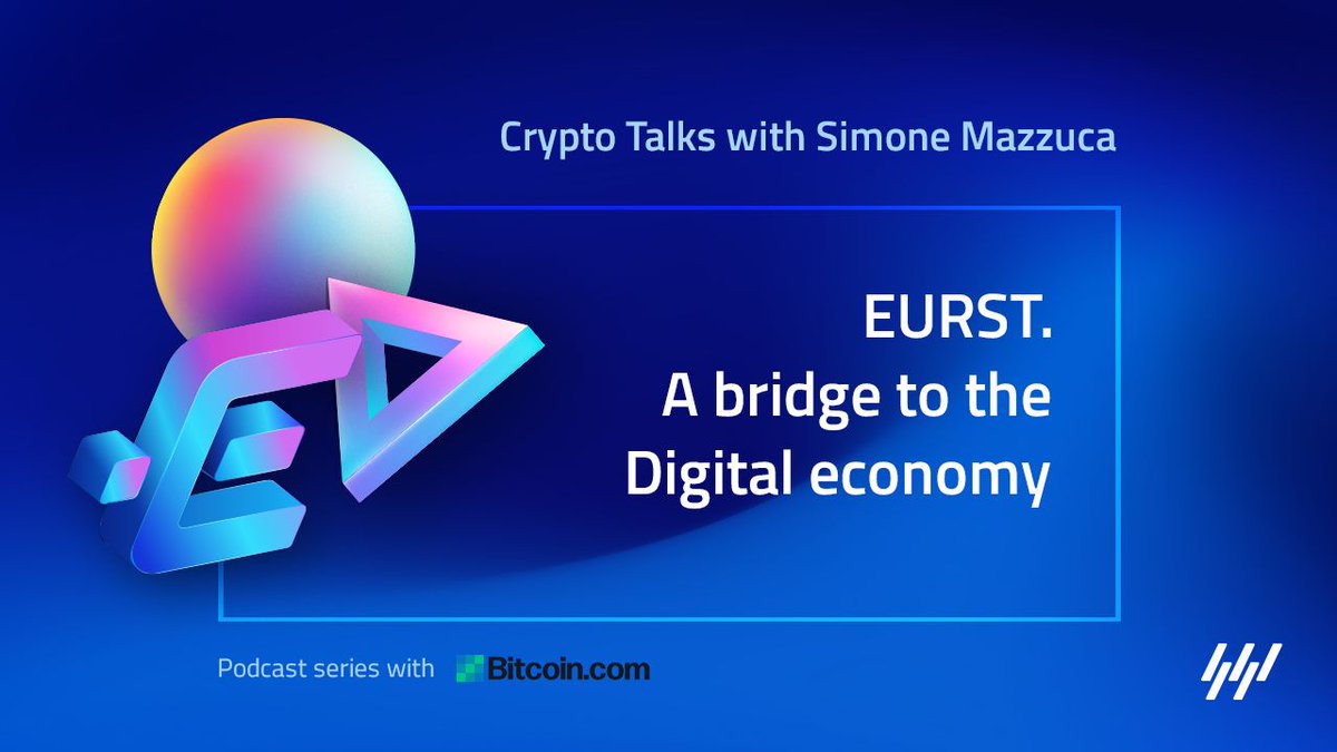 eurst_io's tweet photo. EURST has passed through the crypto winter maintaining strong stability, and increased reserves. Hear all about it on the podcast with CEO and Founder Simone Mazzuca: https://t.co/3lAdDAZUIY https://t.co/Q9ciFpePLS