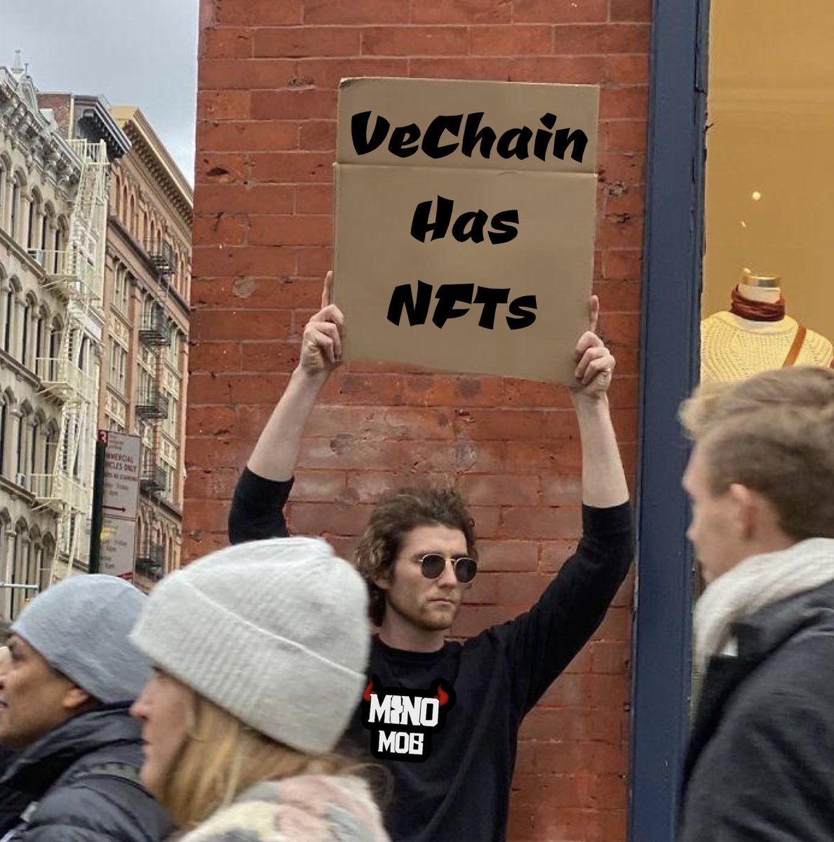 My_NamesJames's tweet photo. Has this been done before ?? 😂🤪 #makingMemes #VechainHasNfTs #vnft #minomob @MinoMobNFT https://t.co/t7pyRdhuKe