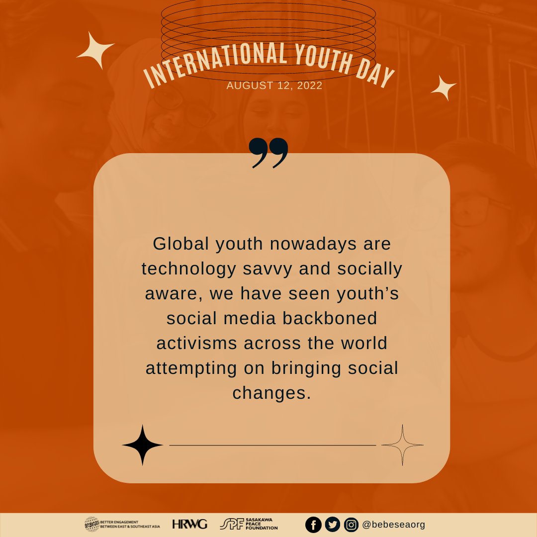 Happy International Youth Day!

Anastasya Hasyim tells us her story of how she, as a youth, was able to assist the migrant community in #Japan with her organization RUMI Jepang.