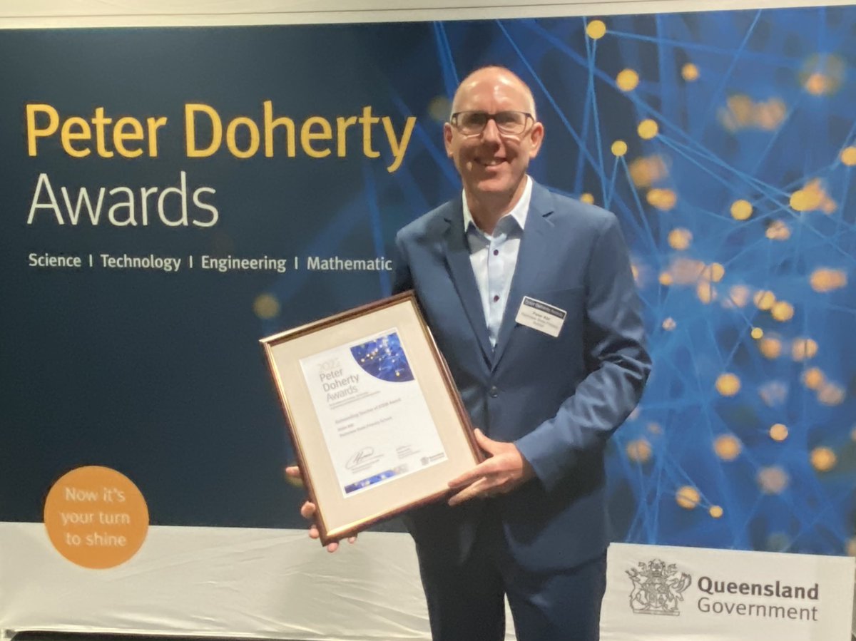 I feel very humble and proud to receive the Peter Doherty Award for outstanding teacher of STEM 2022. A huge thank you to all those that have helped me in my journey so far.