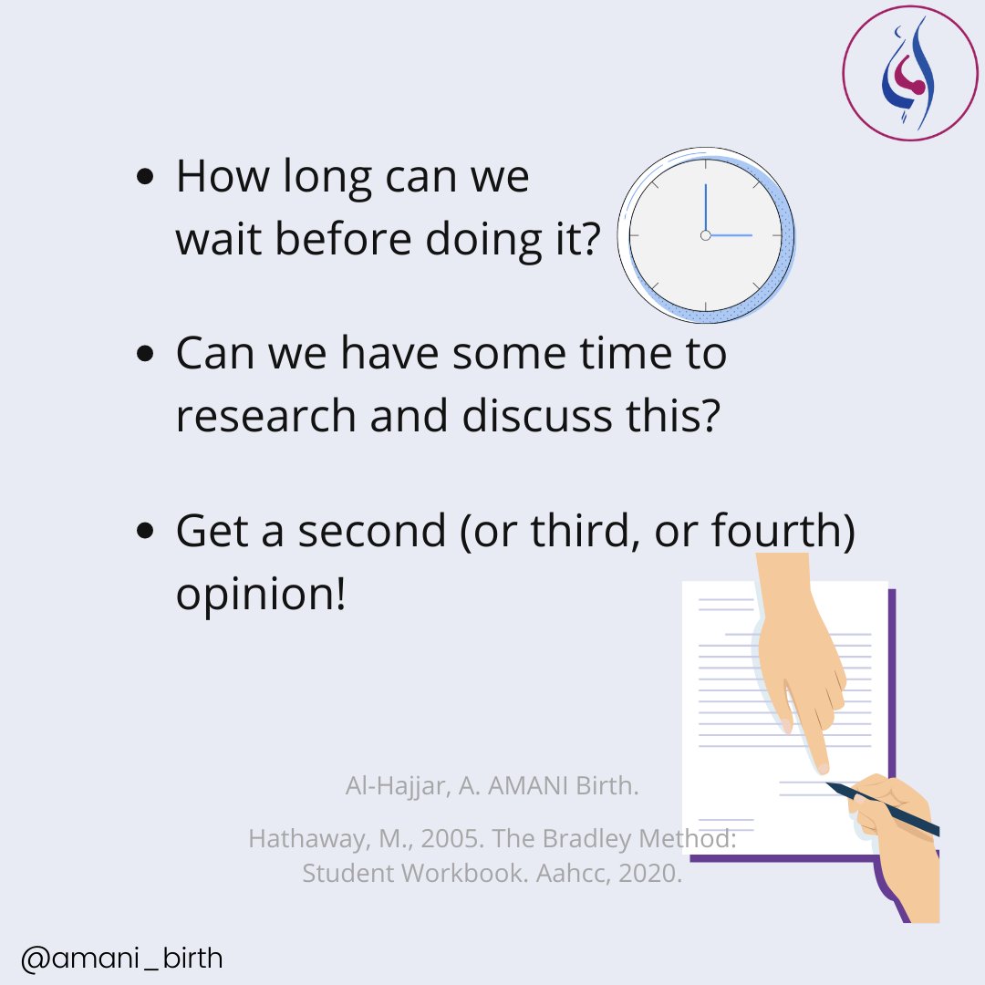 AMANI_Birth's tweet photo. 💙Do your part to be informed before you consent to anything, your child counts on you. https://t.co/dHC1d3Ty8c
#medicalprocedures #birthconsent #informedconsent #consentafterbirth #newborn #newmom #momlife #muslimmom #amanibirth #AMANI_BIRTH https://t.co/ZGTUbzexv6