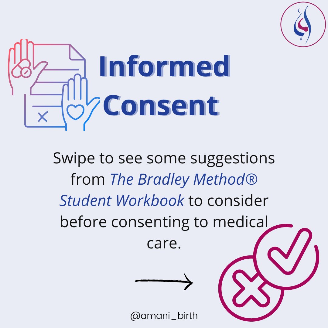 AMANI_Birth's tweet photo. 💙Do your part to be informed before you consent to anything, your child counts on you. https://t.co/dHC1d3Ty8c
#medicalprocedures #birthconsent #informedconsent #consentafterbirth #newborn #newmom #momlife #muslimmom #amanibirth #AMANI_BIRTH https://t.co/ZGTUbzexv6