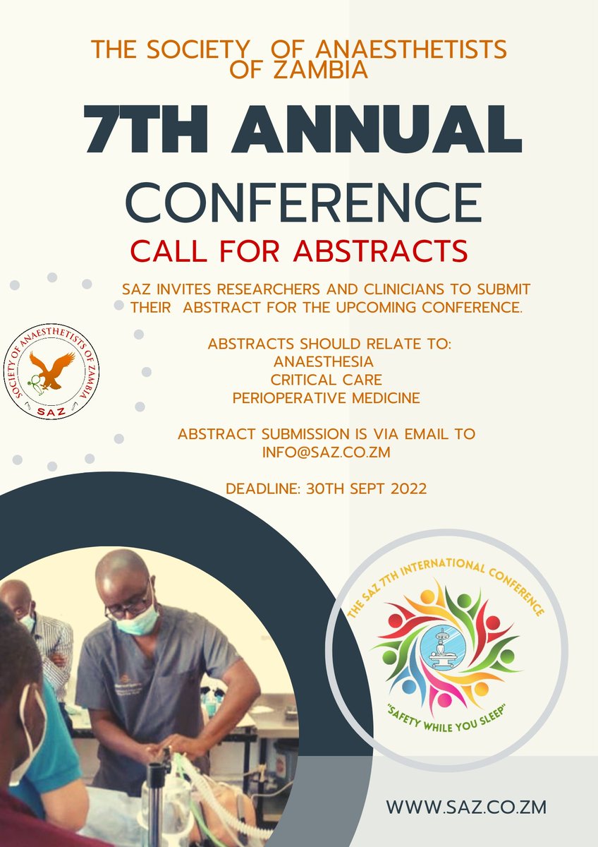 Have you participated in any research or quality improvement projects in the field of Anaesthesia or any of the surgical disciplines? We would love to hear more about how your research is improving perioperative safety!

#SOTACARE4ALL #SOTA #SafeAnaesthesia #SafeSurgery #research