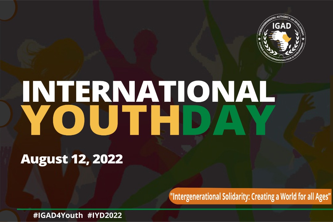 We celebrate #Youth across the #IGAD region, the African continent and worldwide. 

#IGAD4Youth
#YouthDay2022 
#InternationalYouthDay