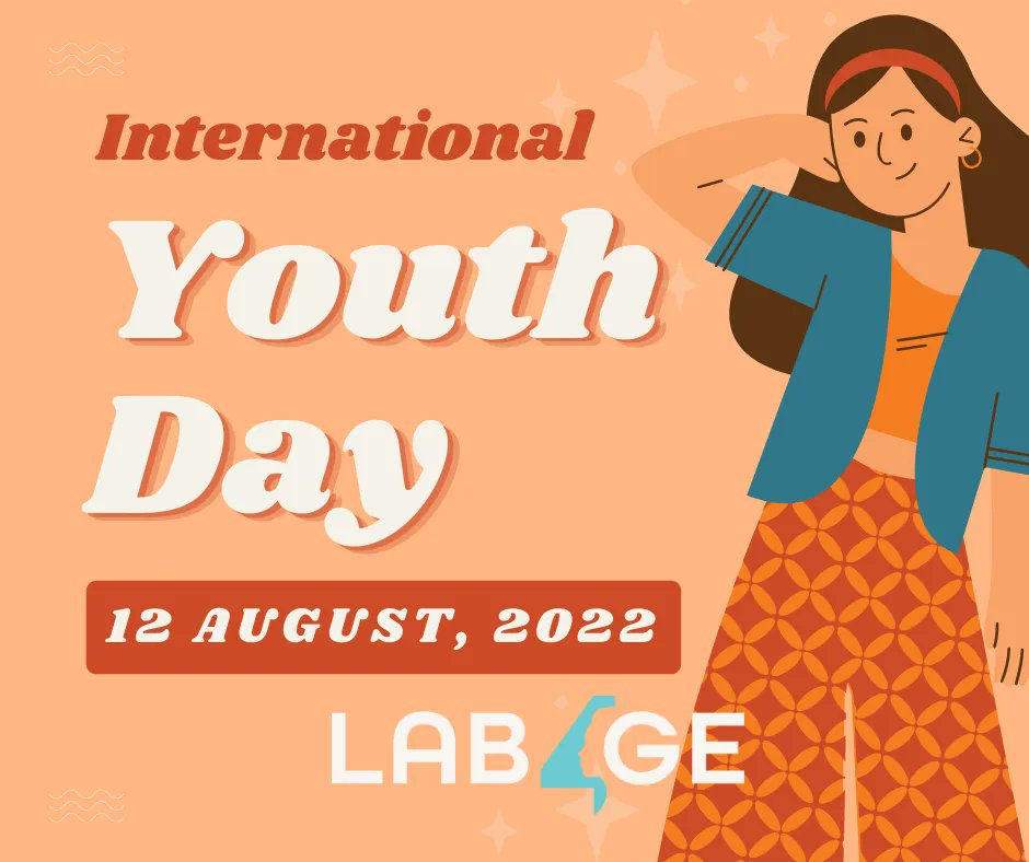 Asfarejournal's tweet image. Youth can be a positive force for development when provided with the knowledge and opportunities they need to thrive. Today, there are 1.2 billion young people aged 15 to 24 years, accounting for 16 per cent of the global population.
 
#LAB4GE #Erasmusplus #internationalyouthday