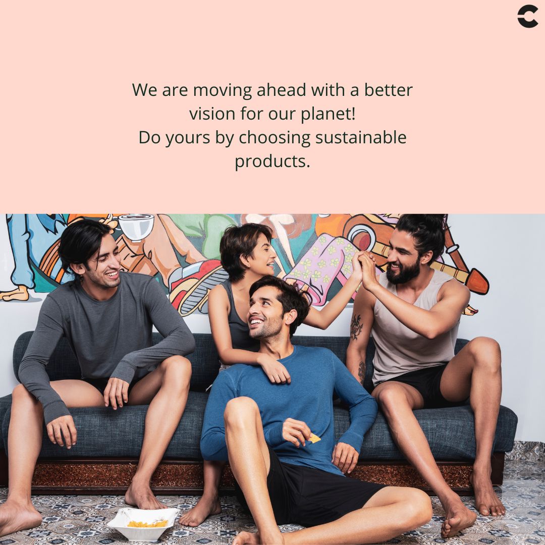 freecultr's tweet photo. Freedom in a real sense is what Freecultr always aims for! From eco-friendly packaging to sustainable fabrics, we are doing our bit to save our flora and fauna. So, crush your comfort and push for a change.

#FirstLayerOfComfort #Freecultr #Breathable #Micromodal #Antimicrobial https://t.co/NwaWokDqcQ