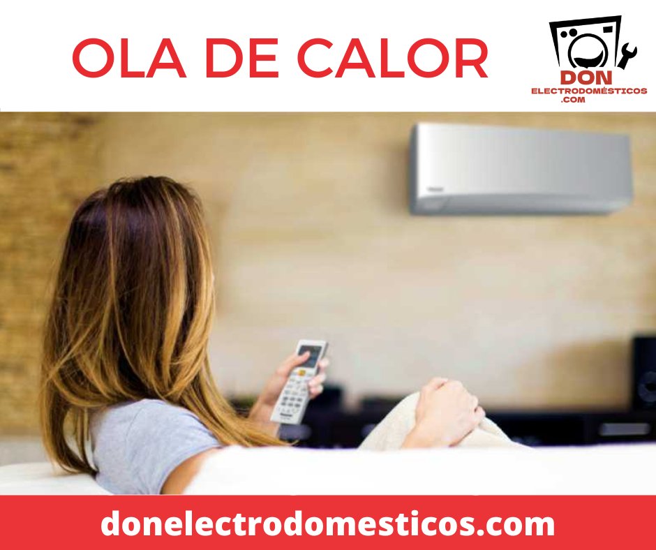 DonElectrodomes's tweet photo. Estamos en plena ola de calor. No te vamos a descubrir nada nuevo y probablemente ya estés harto de que a las 8 de la mañana el termómetro ya empiece a subir de los 30 grados. La solución que todos ansiamos: aire acondicionado. 
Llámanos! 📲 +34 676 57 45 08 https://t.co/PkhyMJFBtA